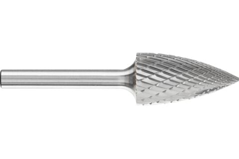 NEXON G16 Kavisli Sivri Elmas - Karbür Kalıpçı Parmak Freze Ucu