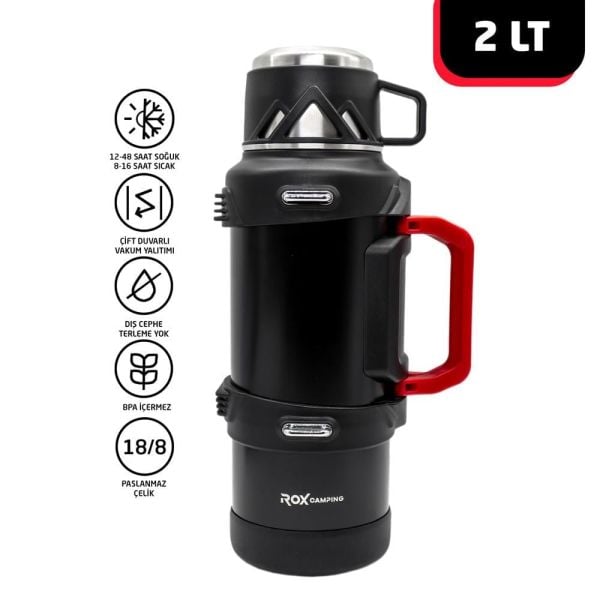 ROX Camping Termos 2 Litre (153CAMP2000)