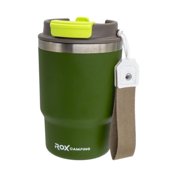 ROX Camping Pipetli Termos 0.48 Litre - Yeşil (153CAMP0194)