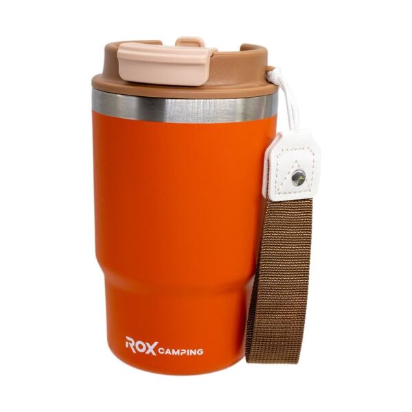ROX Camping Pipetli Termos 0.48 Litre  - Turuncu (153CAMP0195)
