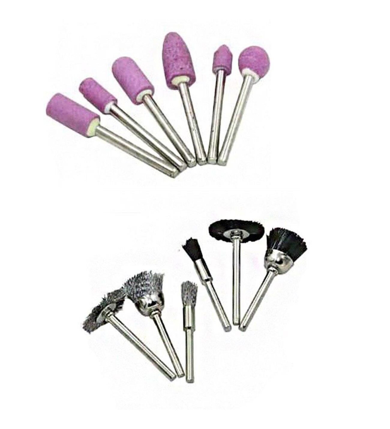 Meşem 4151- Kalıpçı Taşlama /Tel Fırça/ Gravür Seti 12 Parça