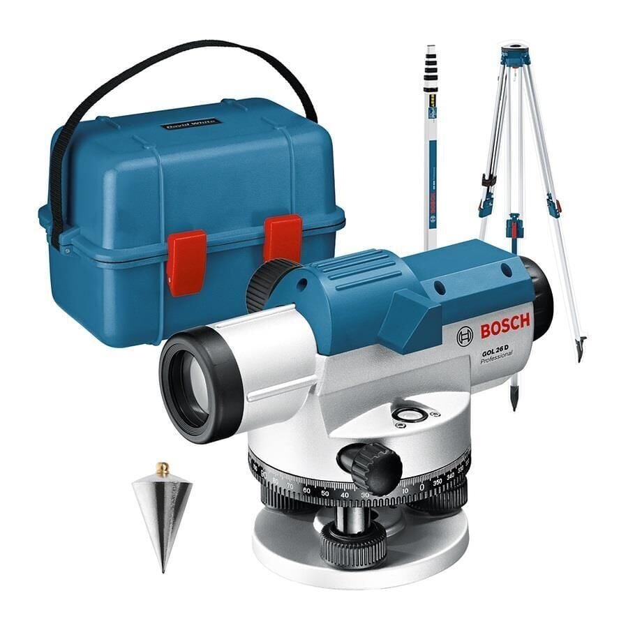 Bosch GOL 26 D + BT 160 + Gr 500 Optik Hizalama - 0601068002