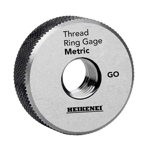 Heikenei Halka Diş Mastar Seti 6G Din13 Metrik İnce Dişi Vida Mastarı Geçer Geçmez