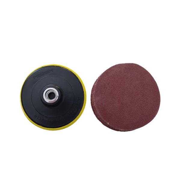 Meşem Meşem229-  Cırtlı Zımpara (6 Yedekli) 115mm 40p Kum