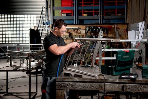 METABO DG 25 Set Havalı Kalıpçı Taşlama Seti