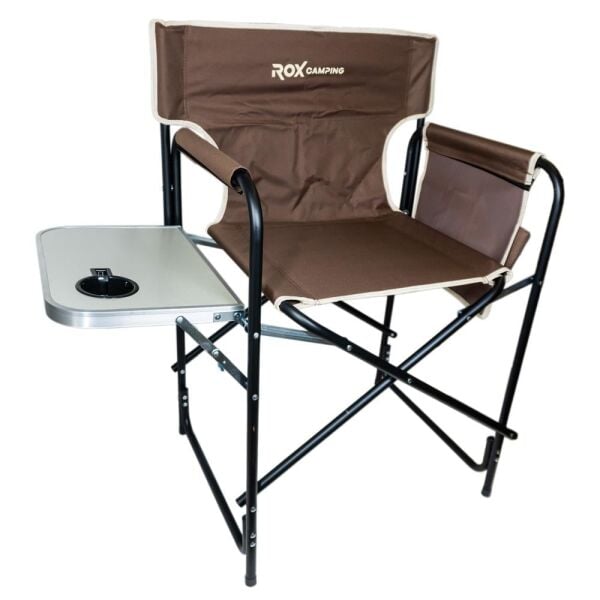 ROX Camping Kahverengi Sehpalı Kamp Sandalyesi (153CAMP0318)
