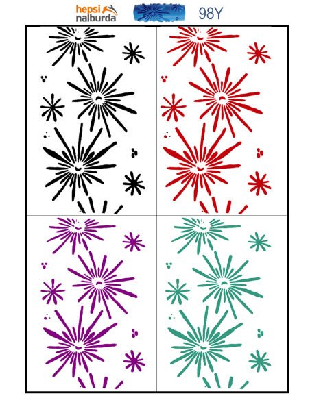 Plus Proline Desenli Boya Rulosu 098Y + Desenli Rulo Makinesi