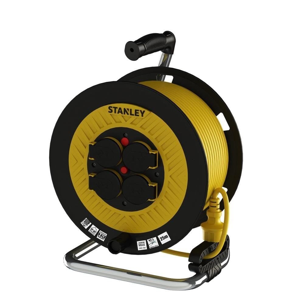 STANLEY ST-P-2515 RNF Makaralı Ara Kablo 3x1.5 mm 25 Metre