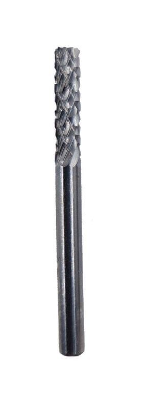 NEXON B Tipi Silindir Kesici Başlı Elmas - Karbür Kalıpçı Freze Ucu 3.0 mm (Dremel Uyumlu)