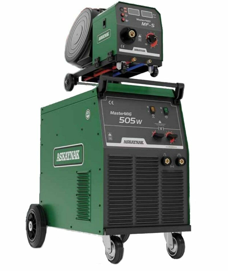ASKAYNAK SUPERMIG 505 SP Gazaltı Kaynak Makinası 500 Amper (Sinerjik - Pulse - Su Soğutmalı)