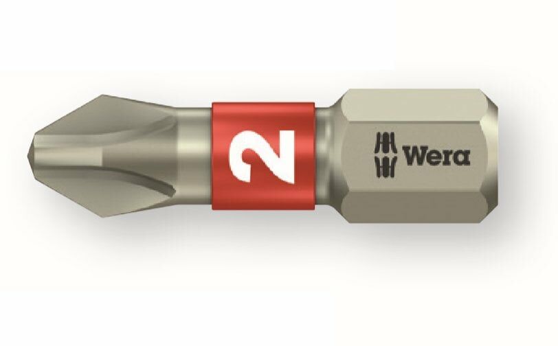 WERA PH2 x 25 mm Yıldız Bits Uç (3851/1 TS)