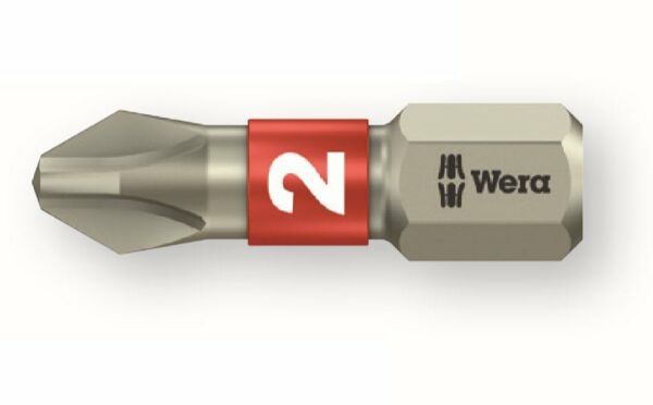 WERA PH2 x 25 mm Yıldız Bits Uç (3851/1 TS)