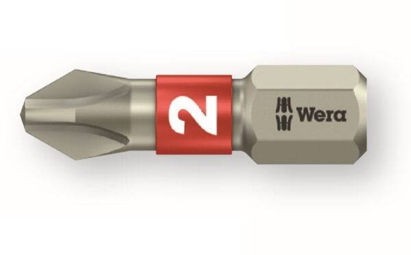 WERA PH2 x 25 mm Yıldız Bits Uç (3851/1 TS)