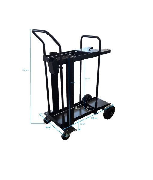 UNIARC Kaynak Makina Taşıma Arabası Tekerlekli Tip 2