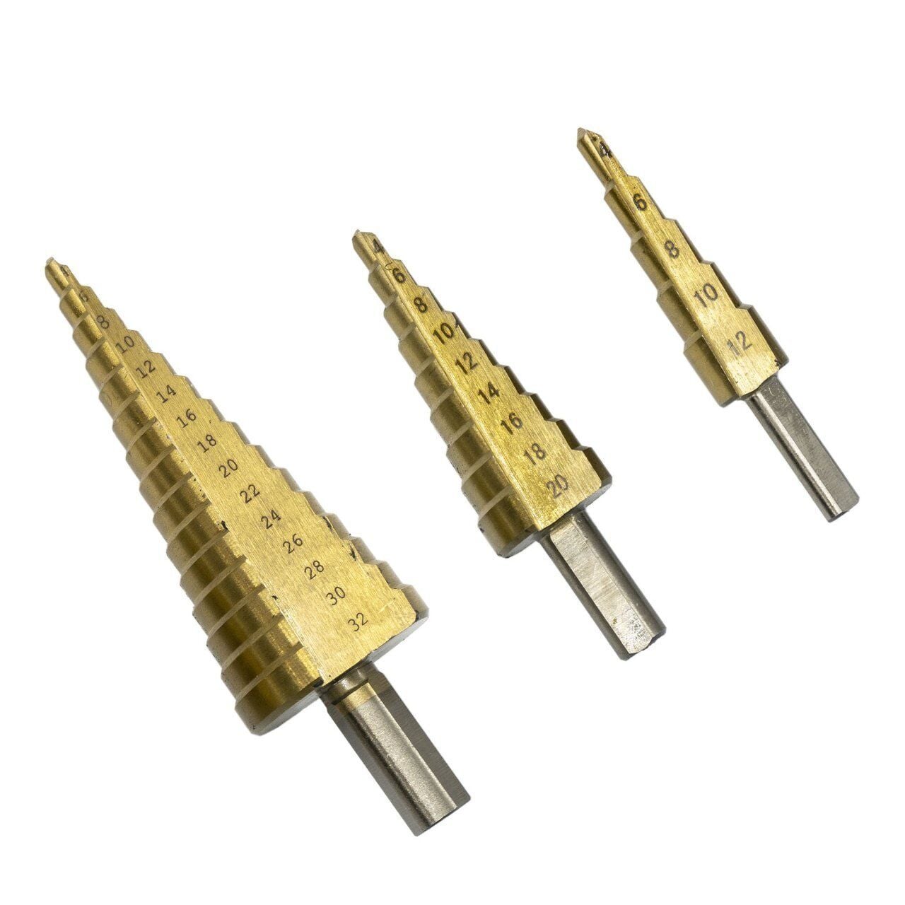 NEXON Kademeli Matkap Ucu Seti 3 Parça (5304)