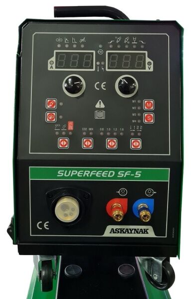 ASKAYNAK SÜPERMİG 505W Sinerjik Gazaltı Kaynak Makinası 500 Amper