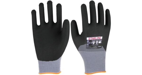 STARLİNE STL-1202 Nitril Köpük Eldiven 9 Numara