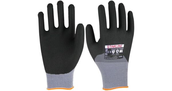 STARLİNE STL-1202 Nitril Köpük Eldiven 9 Numara