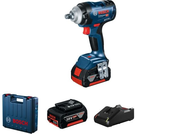 Bosch GDS 18V-400 Akülü Darbeli Somun Sıkma 2 x 5,0 Ah Akü - 06019K0020