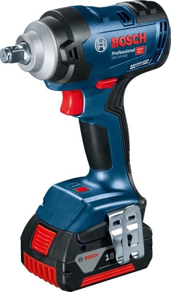 Bosch GDS 18V-400 Akülü Darbeli Somun Sıkma 2 x 5,0 Ah Akü - 06019K0020
