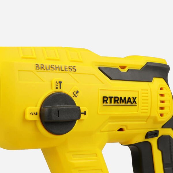 RTRMAX AKÜLÜ ELEKTROPNÖMATİK KIRICI DELİCİ KÖMÜRSÜZ 2.2J AKÜSÜZ X-LION - RTX2095B