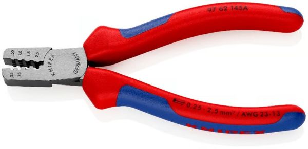 KNIPEX Kablo Pabuc Sıkma Pensesi (9762145A)