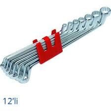 İzeltaş- Yıldız İki Ağız Anahtar Takımı 12 Parça