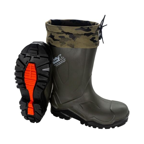 POLLYBOOT Power Rıgger 04 İçi Yünlü Boğazlı Avcı Çizmesi (Numara Seçiniz)