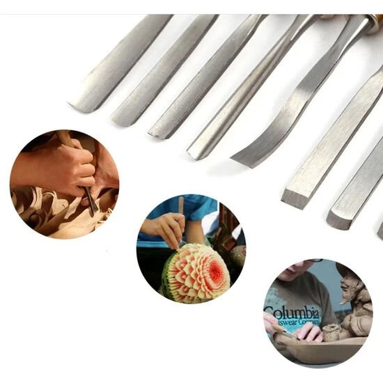 SAKATA AHŞAP OYMA SETİ 12 PARÇA WD100812