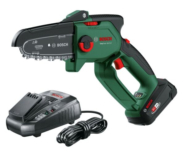 BOSCH EasyChain 18V-15-7 Şarjlı Zincirli Budama Makinası 18 Volt