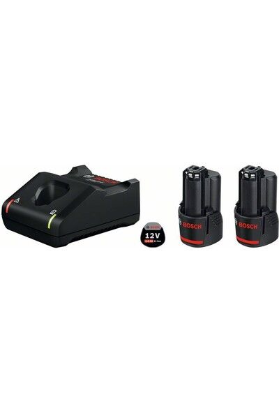 Bosch 12V Başlangıç seti 2x2.0 Ah + GAL 12V-40 ( 1600A019R8 )