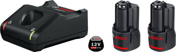 Bosch 12V Başlangıç seti 2x2.0 Ah + GAL 12V-40 ( 1600A019R8 )