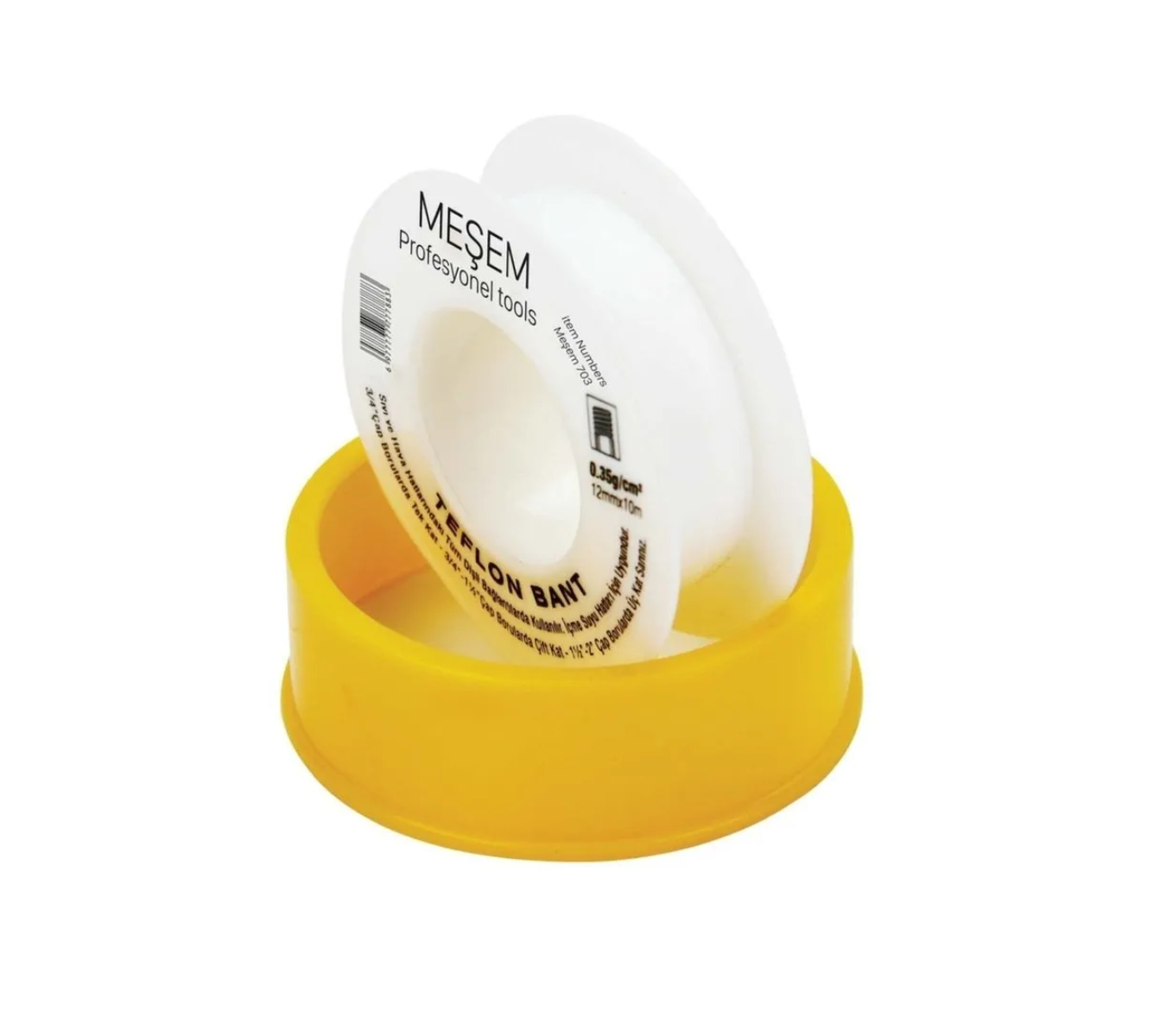 Doğalgaz Teflon Bant 12mmx8mt