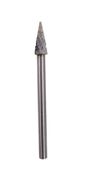 NEXON M Tipi 5 mm Üçgen Elmas - Karbür Kalıpçı Freze Ucu (Dremel Uyumlu)