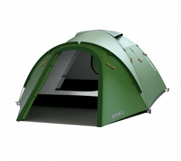 HUSKY Baron 4 Mevsim 4 Kişilik Kamp Çadırı (Yeşil)