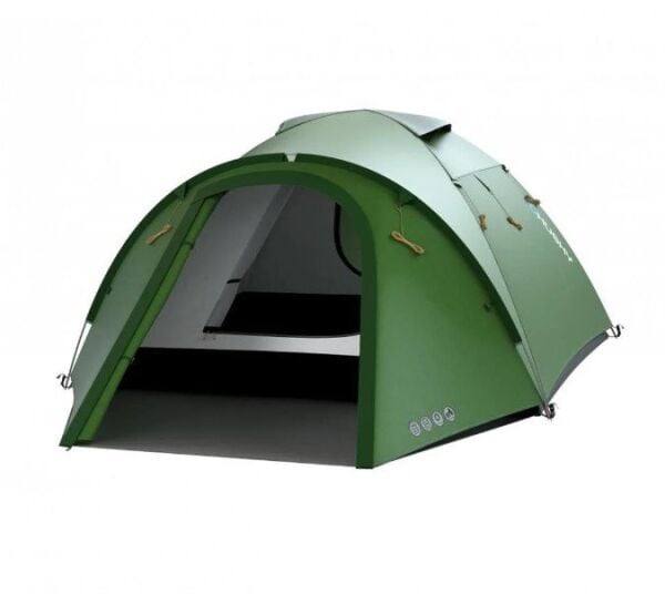 HUSKY Baron 4 Mevsim 4 Kişilik Kamp Çadırı (Yeşil)
