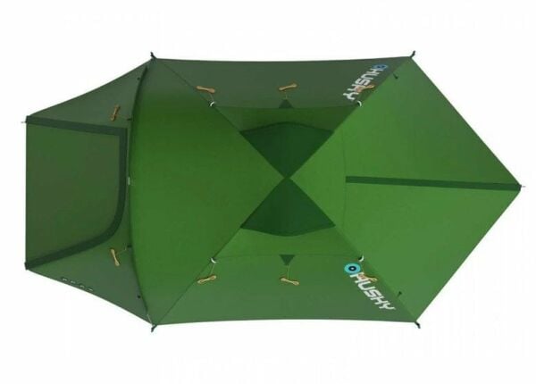 HUSKY Baron 4 Mevsim 4 Kişilik Kamp Çadırı (Yeşil)