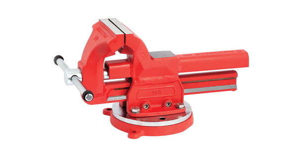 İzeltaş- Dövme Çelik Mengene (Döner Tabla Dahil) 100 Mm