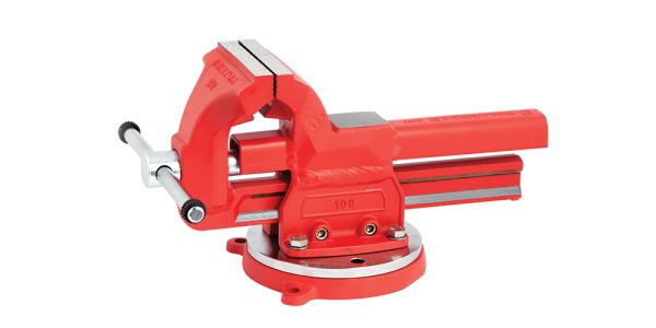 İzeltaş- Dövme Çelik Mengene (Döner Tabla Dahil) 100 Mm