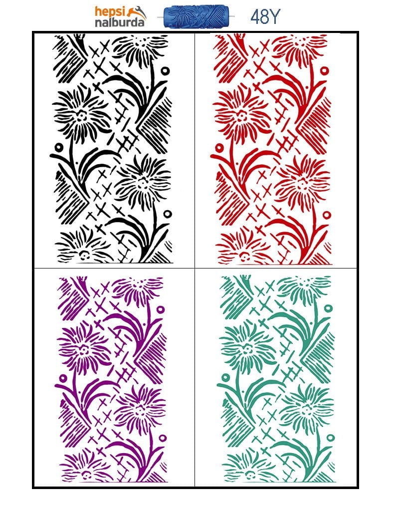 Plus Proline Dekoratif Desenli Rulo Yedeği 048Y