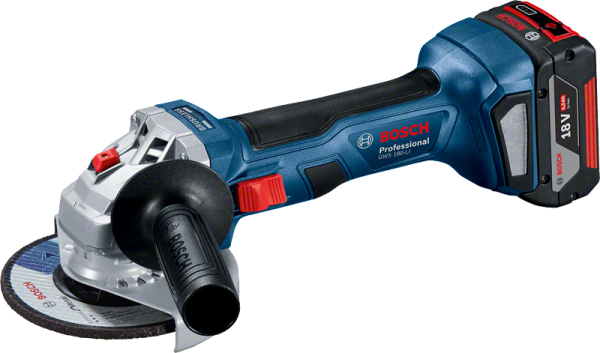 Bosch GWS 180 LI Akülü Taşlama Çift Akülü 4 Ah 125mm - 06019h9021