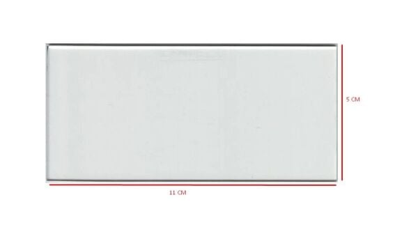 NEXON Dar Şeffaf Kaynak Maske Camı (50x110 mm)