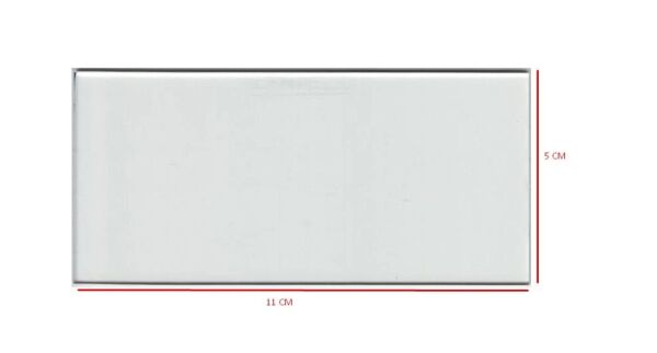 NEXON Dar Şeffaf Kaynak Maske Camı (50x110 mm)