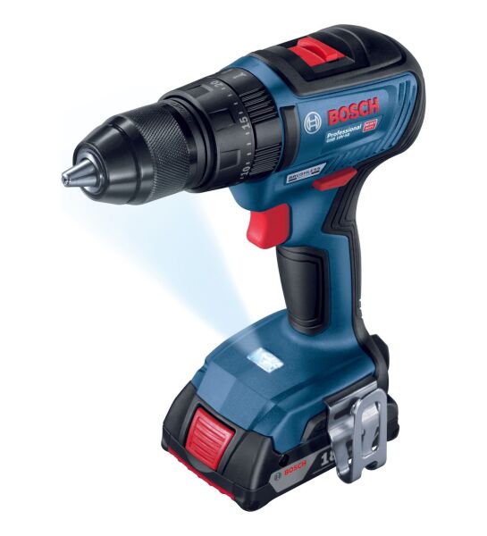 Bosch GSB 18V-50 Akülü Darbeli Vidalama Makinesi 2x5.0Ah - 06019H5101