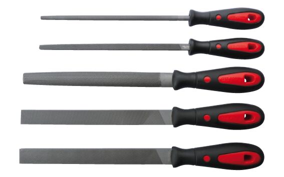 CETA-FORM J72-0851A Kalın Diş Eğe Takımı 5 Parça 10'' 250 mm