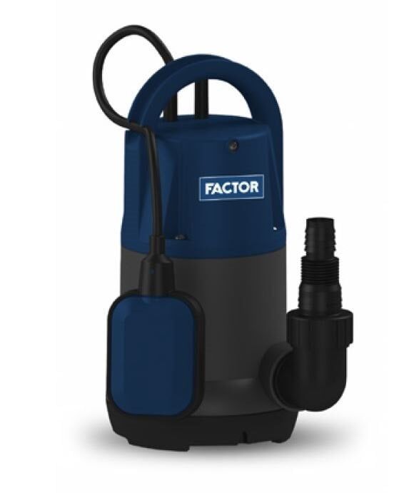 FACTOR CS550P-N Plastik Gövdeli Dalgıç Pompa 550 Watt