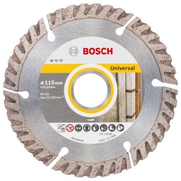 BOSCH Universal Hızlı Kesim İçin Elmas Testere 115 mm