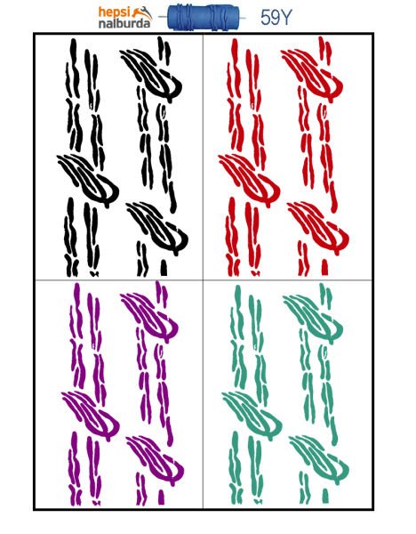 Plus Proline Desenli Boya Rulosu 059Y + Desenli Rulo Makinası
