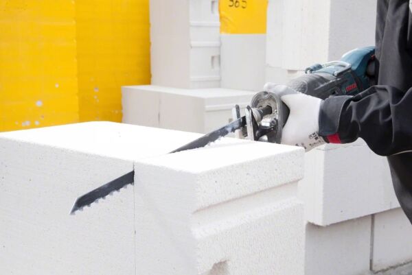 BOSCH S 1241 HM Ytong ve Tuğla Kesim Tilki Kuyruğu Testere Ucu 300 mm