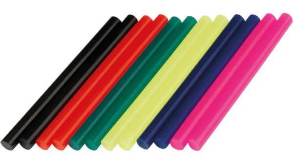 DREMEL GG05 Renkli Mum Silikon 7 mm (12 Adet)